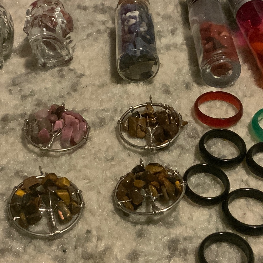 Rocks crystals